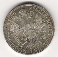 Österreich, 1879 1 Gulden, Silber, J.342, Erh.:vz +/ kiváló +