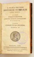 C. Plinii Secundi: Historiae Naturalis Libri XXXVII. Accedit Chrestomathia Indicibus Aliquot Copioss...