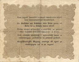 1848. 10Ft "Kossuth bankó" T:II/III