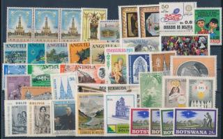 1953-1991 8 klf sor + 16 klf önálló érték, 1953-1991 8 diff sets + 16 diff stamps