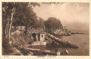 Lovran, Lovrana, Laurana; - 3 db régi képeslap / 3 pre-1945 postcards