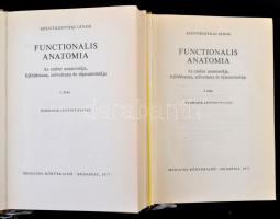 Szentágothai János: Functionalis Anatomia 1-3. kötet. Az ember anatomiája, fejlődéstana, szövettana ...