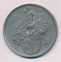 1896. "Friedrich Ludwig Jahn" fém emlékérem (42mm) T:2- ph.
1896. "Friedrich Ludwig ...