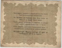 1848. 10Ft "Kossuth bankó" T:III/IV