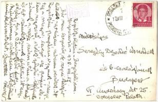 1938 Rogaska Slatina, Rohitsch-Sauerbrunn; concert hall with music band. photo