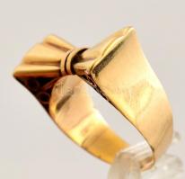 Arany (Au) 14K gyűrű, jelzett, méret: 52 nettó: 3 g