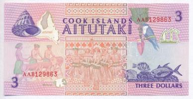 Cook-szigetek 1992. 3$ T:I Cook Islands 1992. 3 Dollars C:UNC