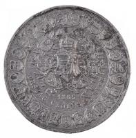 1865. "Országgyűlési Emlék" Sn emlékérem, "FM" gyártói jelzéssel "1865 ORSZ...