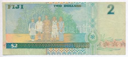 Fidzsi-szigetek 1996. 2$ T:III 
Fiji Islands 1996. 2 Dollars C:F