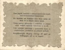 1848. 10Ft "Kossuth bankó" T:II/II-