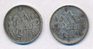 1896KB 1K Ag "Millenium" (2x) T:2,2- patina
Adamo K5.2