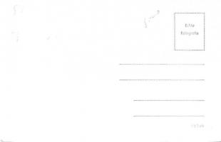 1964 Debrecen, MÁV vasútállomás kis áruszállító vonattal. photo