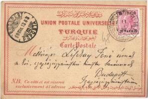 1899 Constantinople, Istanbul; Ainali Fichesmé et Kassim Pacha, Vendeur d'Eau (Soudji), Grande ...