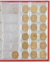 Lengyelország 2003-2010. 2Zl sárgaréz (47xklf) forgalmi emlékkiadás, 2db berakólapon T:1-,2
Poland ...