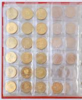 Lengyelország 2003-2010. 2Zl sárgaréz (47xklf) forgalmi emlékkiadás, 2db berakólapon T:1-,2
Poland ...