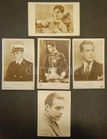 5 db képeslap Ramon Novarro filmszínészről