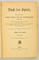 Von Hahn, Alban: Buch der Spiele. Encyklopädie sämtlicher bekannten Spiele und Unterhaltungsweisen f...