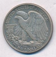 Amerikai Egyesült Államok 1946. 1/2$ Ag "Walking Liberty" T:2- 
USA 1946. 1/2 Dollar Ag &...