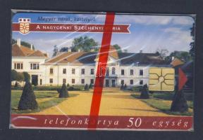 1997 Magyar várak kastályok Nagycenki kastély 50 egységes használatlan telefonkártya eredeti csomagolásban