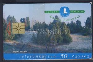 1998 Nemzeti Parkjaink: Kiskunsági nemzeti park 50 egységes használatlan telefonkártya eredeti csomagolásban