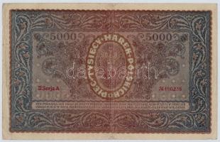 Lengyelország 1920. 5000M (3x) T:III,III-
Poland 1920. 5000 Marek (3x) C:F,VG