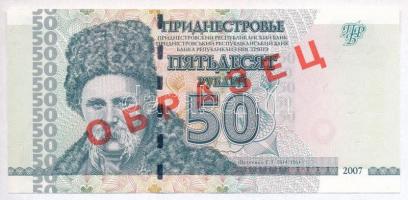 Transznisztria 2007. 50R MINTA T:I Transnistria 2007. 50 Rublei SPECIMEN C:UNC