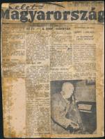 1958 Berecz Ottó győröcskei tanító és zenész 1916-1919 közötti orosz hadifogságban készített zongoráiról szóló fényképeket és cikkeket tartalmazó reprodukciók 3 kartonra ragasztva, Ádám Jenő (1896-1982) zeneszerző, szintén egykori orosz hadifogoly 12 soros eredeti kézírásos aláírt ajánlásával