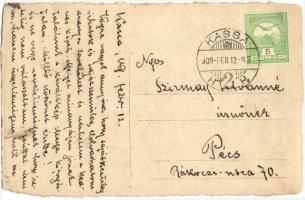 1909 Lőcse, Levoca; várfal / castle wall. photo