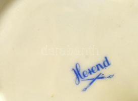 Herendi bonbonier, kézzel festett, hibátlan, jelzett, m:9,5 cm, d: 10,5 cm