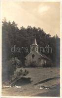 1925 Borosznó-fürdő, Brusno-kúpele, Brusznó; kápolna / Kaplinka / chapel. Fot. Ivanovich photo