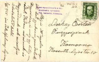 1925 Borosznó-fürdő, Brusno-kúpele, Brusznó; kápolna / Kaplinka / chapel. Fot. Ivanovich photo