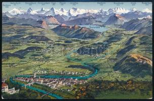 1932 A Hungária labdarúgócsapat tagjai által aláírt képeslap (köztük Mandl, Tauser, Ujváry, Wéber, P...