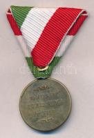 Gerl Károly (1857-1907) 1893. "Jókai Mór - 50 éves írói jubileuma emlékére" Cu emlékmedál ...