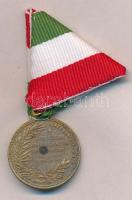 1894. "Kossuth Lajos / Dicső korszak lánglelkű alkotója" Br emlékmedál füllel, nemzetiszín...