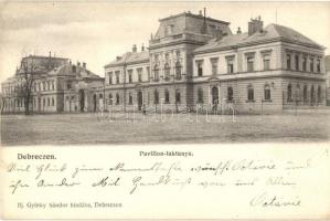 Debrecen, Pavillon laktanya. Ifj. Gyürky Sándor kiadása (EK)