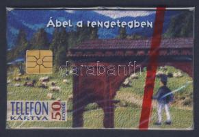 1995 Ábel a rengetegben 50 egységes használatlan telefonkártya eredeti csomagolásban