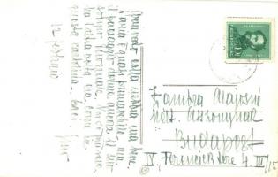 1933 Dobogókő, Rendőrtiszti üdülő télen. photo