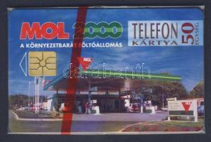 1994 MOL 50 egységes használatlan telefonkártya eredeti csomagolásban