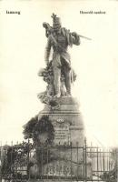 Isaszeg, Honvéd-szobor, az 1849-es isaszegi győzelmes csatában elesett hős honvédek emlékének (EK)