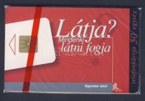 1998 TElefonkártya 50 egységes használatlan telefonkártya eredeti csomagolásban
