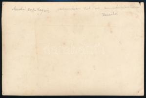 cca 1930-1940 Martonvásár, munkáslakások építése, fotó, hátulján feliratozva, 11,5×17,5 cm