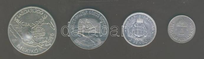 1936. 2P Ag "Liszt" T:2 k. + 1938. 50f T:2/3+ + 1980. 100Ft "Szovjet-magyar közös űrr...