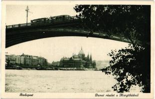 Budapest, Margithíd, villamos