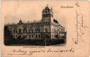 Nagyenyed, Aiud; Alsó-Fehér vármegye székháza / county hall  (Rb)