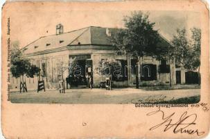 Gyertyámos, Gertianosch, Carpinis; üzlet, templom, utca / church, shop, street - 2 db régi képeslap ...