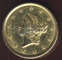 USA 1852O 1$ Au 1,672g T:2-/3+ R!