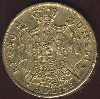 Olaszország/Napóleon királysága 1814M 40L Au 12,903g T:2/3 kis ph