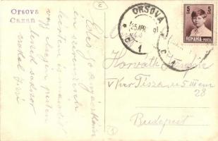 1925 Orsova, Kazán-szoros, a befagyott Duna jegének robbantása / Cazan / detonating the ice of the f...