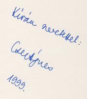 1999 Cser Ágnes MSZP-s politikus aláírása üdvözlőlapon