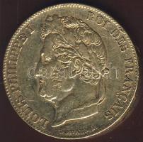 Franciaország 1847A 20Fr Au 6,4516g Lajos Fülöp T:3